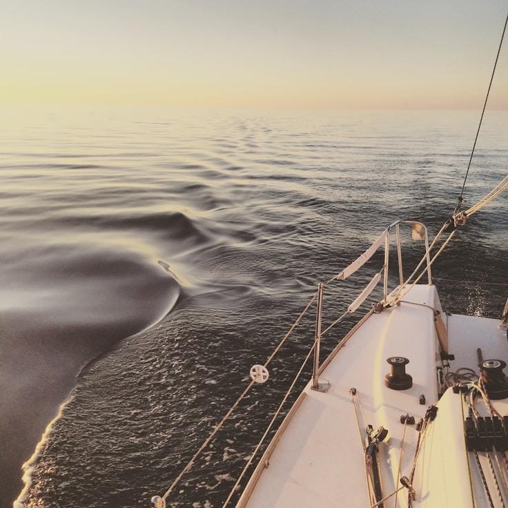 Corporate retreat on yacht
